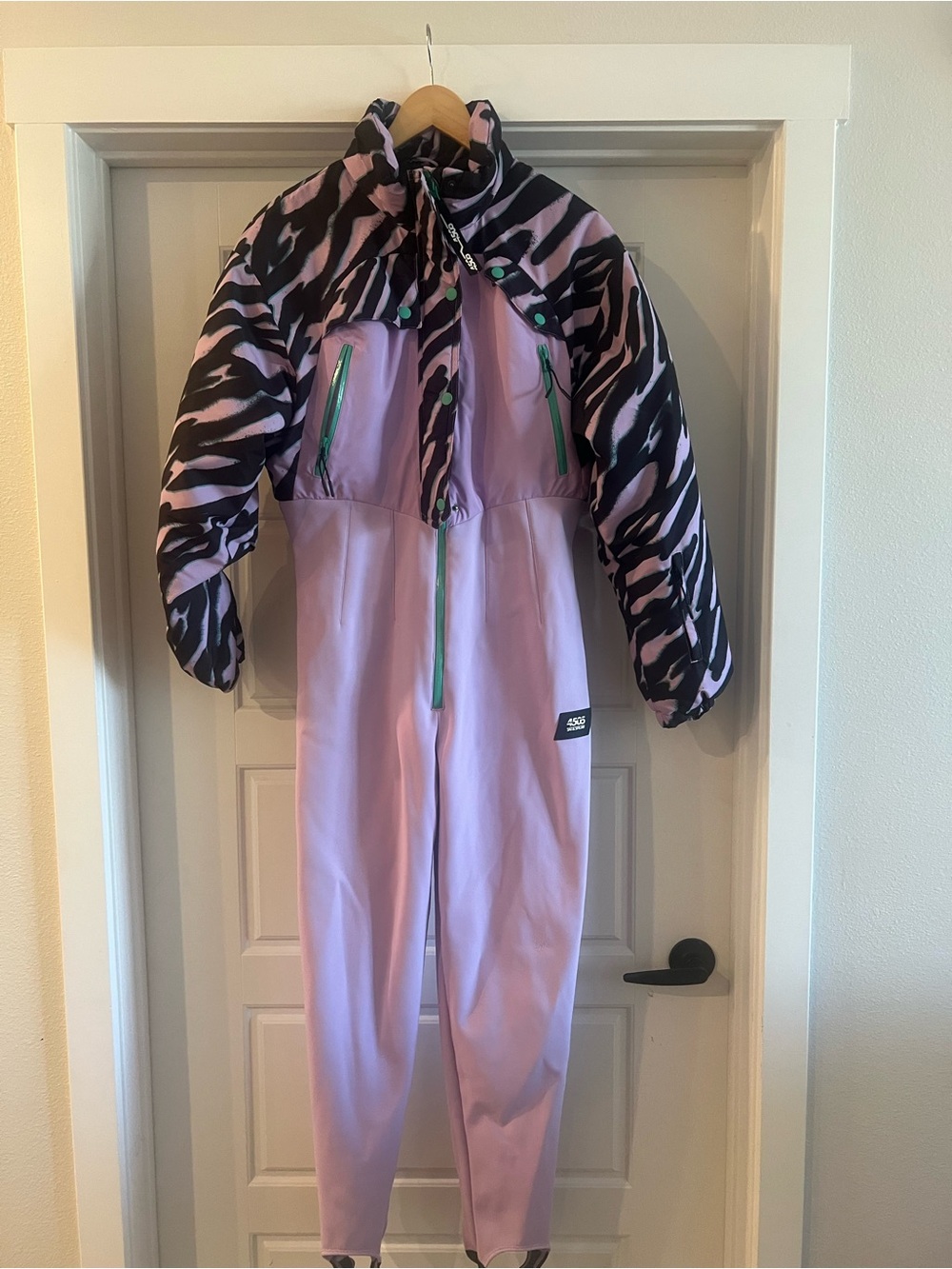ASOS 4505 80s printed ski suit